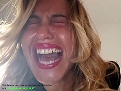 Maelle's poesje wordt vernietigd tijdens ruige seks met een perverse fan in deze zelfgemaakte video