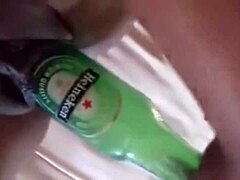 Teen amateur sends me homemade video of herself fucking a bottle