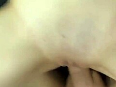 Asian friend gets fucked hard and swallows cum eagerly