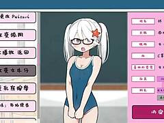 Japanisches Schulmädchen wird beim Hentai Spiel bestraft