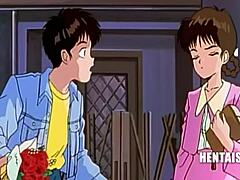 Anime porno con sottotitoli in inglese: una vera storia d'amore di due personaggi