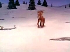 Rudolph, le renne au nez rouge de 1964: un film de vacances nu