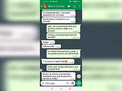 Hot chat ender opp i analsex med min eks-kjæreste på Whatsapp