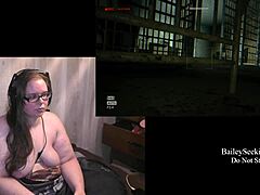 Nude Gaming with a Big Booty and Natural Tits: A Gamer Girl's Fetish