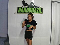 Small-titted teen experiences first time on Brazilian channel