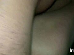 Homemade video of a hot Indian girl getting creampied by her boyfriend