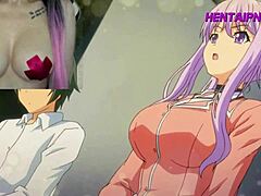 Anime kluk si užívá uvolněný sexuální zážitek