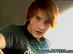 Gay porn video featuring a young twink and his sketch man