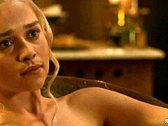 Emilia Clarke's sensual journey in Game of Thrones (2011-2015)