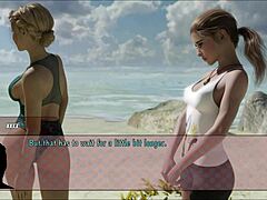 Lesbian romance in 3D game world