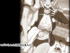 Animasi Jepang menghidupkan video rahasia seorang gadis