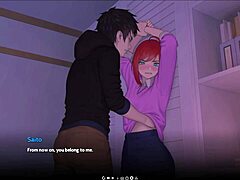 Escenas de juegos hentai: ilustraciones eróticas de juego anal y creampies