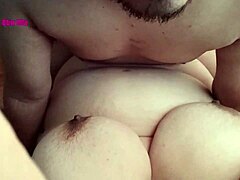 Gorgeous guys adore touching the girls' big tits