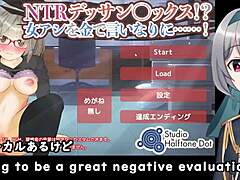 Hentai game: Ntr artist seduces assistant for money trial