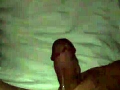 Monster cock strokes and cums in slow motion