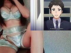 A teacher indulges in solo pleasure in a room filled with semen - Chizuru-Chan's growth diary episode 1