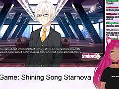 Viagem do Vtuber Akis pelos jogos de anime e hentai de Starnova