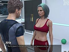 Porno cu desene animate: Singur în spațiul 114, jucând baschet cu un maestru feminin dominant